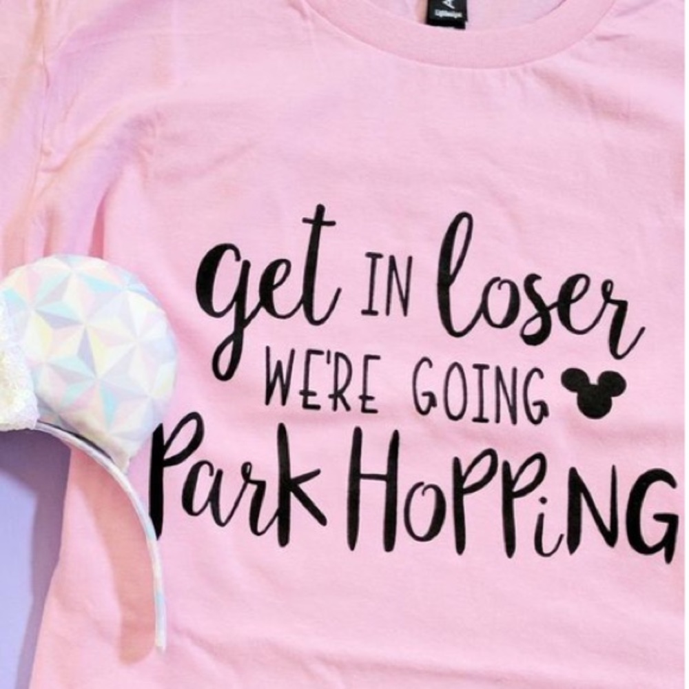 Disney park hopping decal